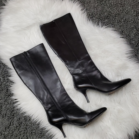 Cole Haan Shoes - {Cole Haan} Leather Heel Boots